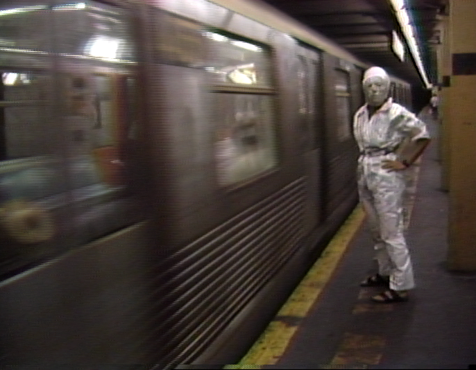 Still - Would You Like To Meet Your Neighbor? A New York Subway Tape.